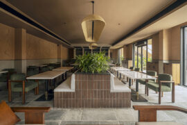 The layout at Camo is a canvas for interaction