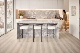 This luxury vinyl plank flooring captures the spirit of Australia
