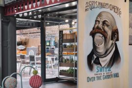 This circus-themed eatery transforms discarded materials into eclectic treasures 