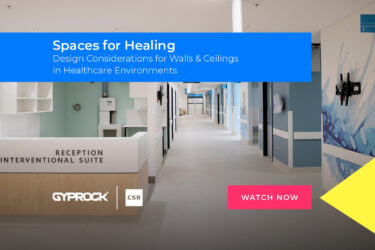 Spaces For Healing- Design Considerations for Walls & Ceilings in Healthcare Environments