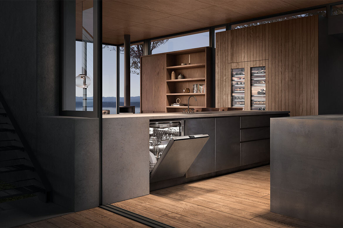 Powerful presence, silent service: Gaggenau’s Dishwasher 400 Series