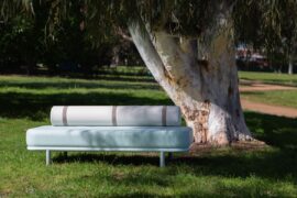 The ottoman, the lounger and the table: 3 outdoor designs from grazia&co