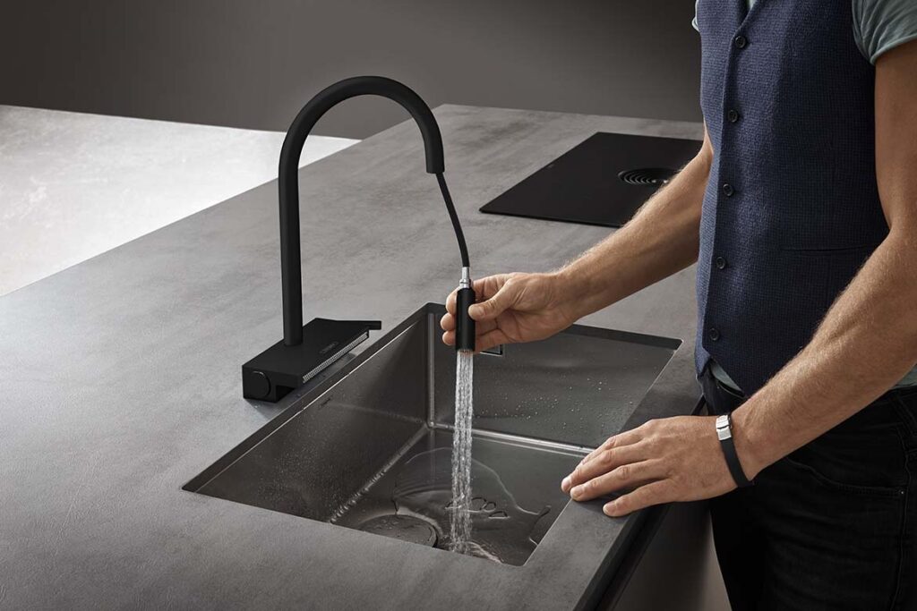 hansgrohe kitchen faucet