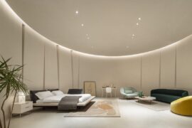 Winter wonderland: Ligne Roset’s hybrid Chinese showroom