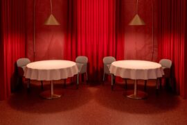 Old and new collides in this theatrical reimagining of a Michelin-starred restaurant in Milan