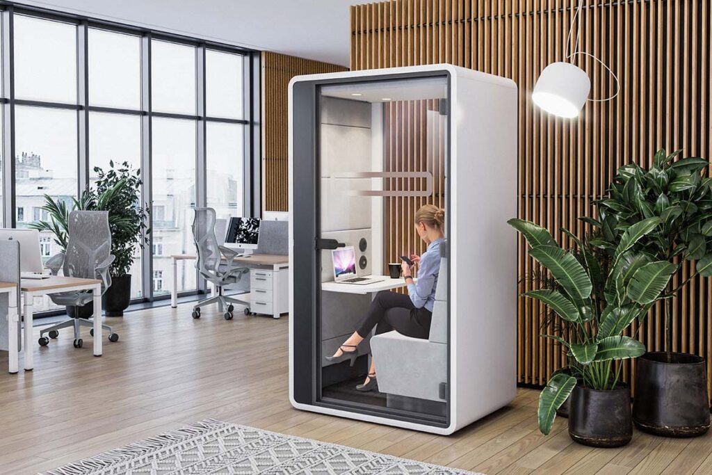Hushoffice hushHybrid acoustic pod