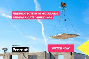 Fire Protection in Modular & Pre-fabricated buildings​