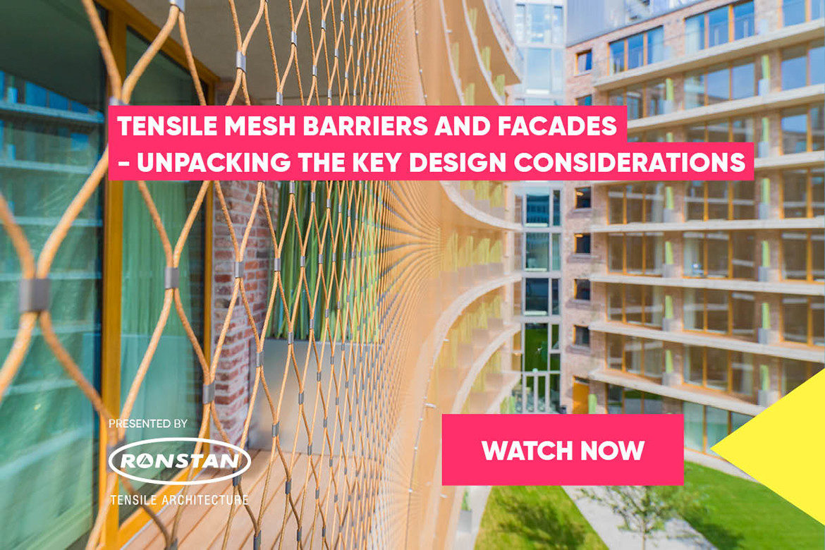 Tensile Mesh Barriers and Facades – Unpacking the Key Design Considerations