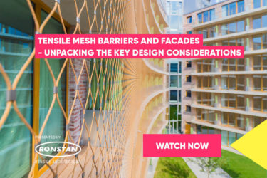 Tensile Mesh Barriers and Facades – Unpacking the Key Design Considerations