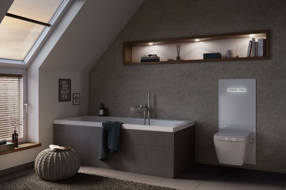 TECE shower toilet and cistern