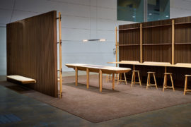 Wood for good: AHEC’s Oak REDefined exhibition stand