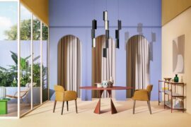 Pedrali’s new modular lighting collection is a rich marriage of Italian and Japanese design