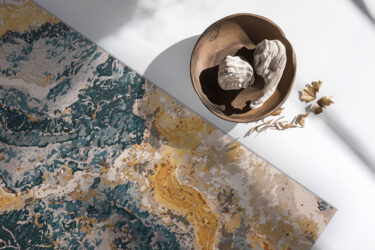 Palpable paradise, found: The Tappeti Elysium Rug Collection