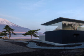 The sauna designed with Mount Fuji in mind – and in view